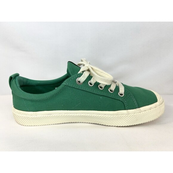 Cariuma OCA Shoes Women's Size 9 Green Canvas Low Top Lace Up Casual Sneaker - Picture 7 of 12